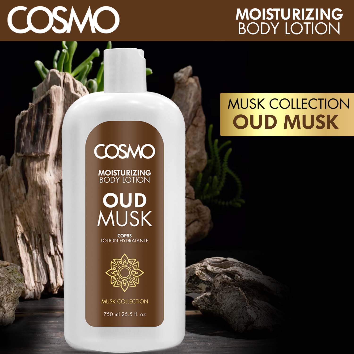 Oud Musk Moisturizing Body Lotion